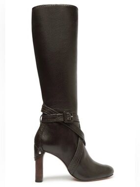 SCHUTZ Maleena Tall Leather Dress Boots